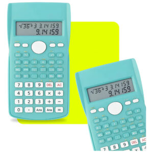 Calculadora Científica 240 Funções Estudante Faculdade Cor Verde